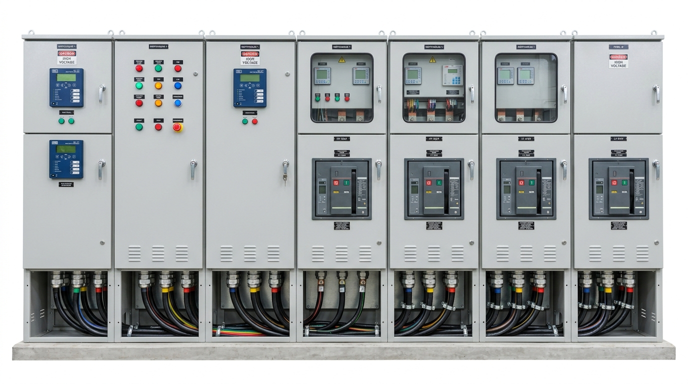 VOLTCORE Switchgear Panel Lineup Showcase
